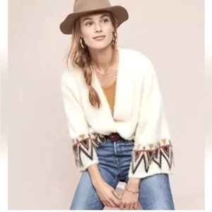 Like new Anthropologie Maya Aztec Kimono Cardigan. One size.Super soft and cozy.